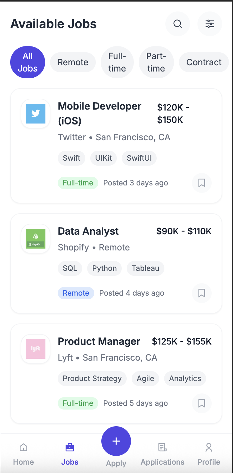Job Portal App Screenshot 4