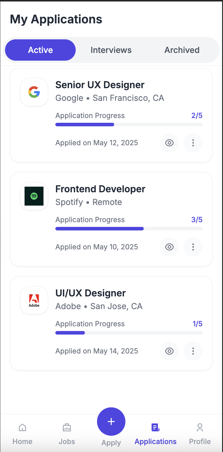Job Portal App Screenshot 5